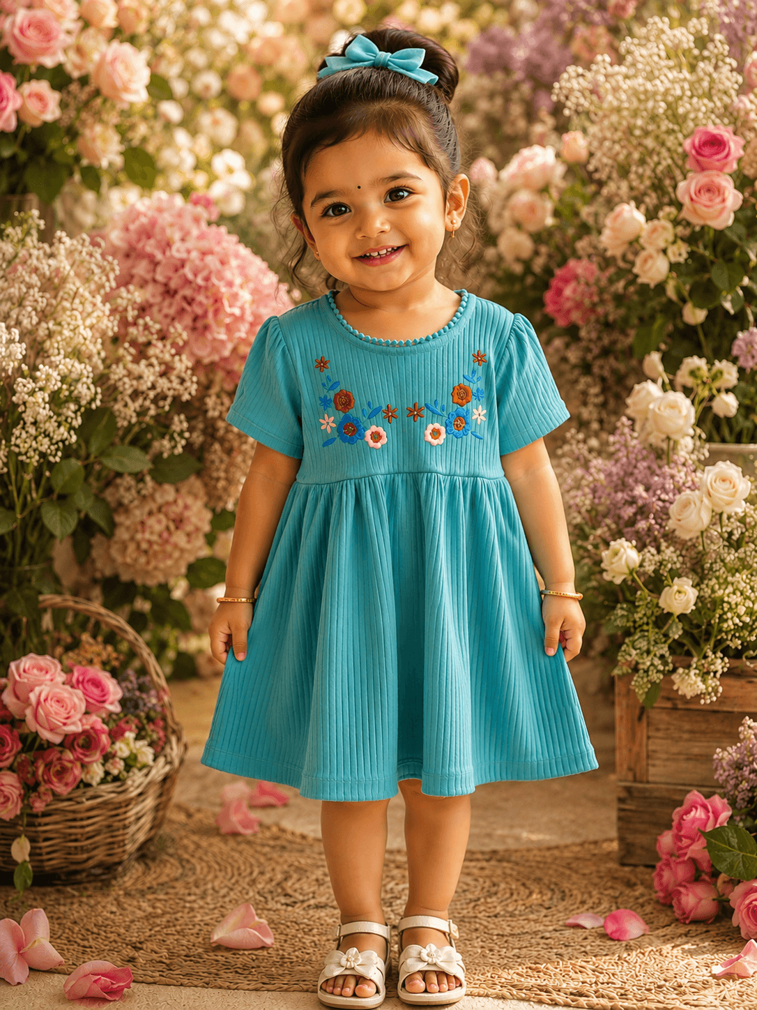 Doria Cotton Embroidery Frocks 