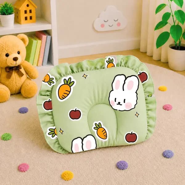 TinyKiddo Large Baby Bedding Set with Mosquito Net – Pure Cotton Comfort thumbnail 4