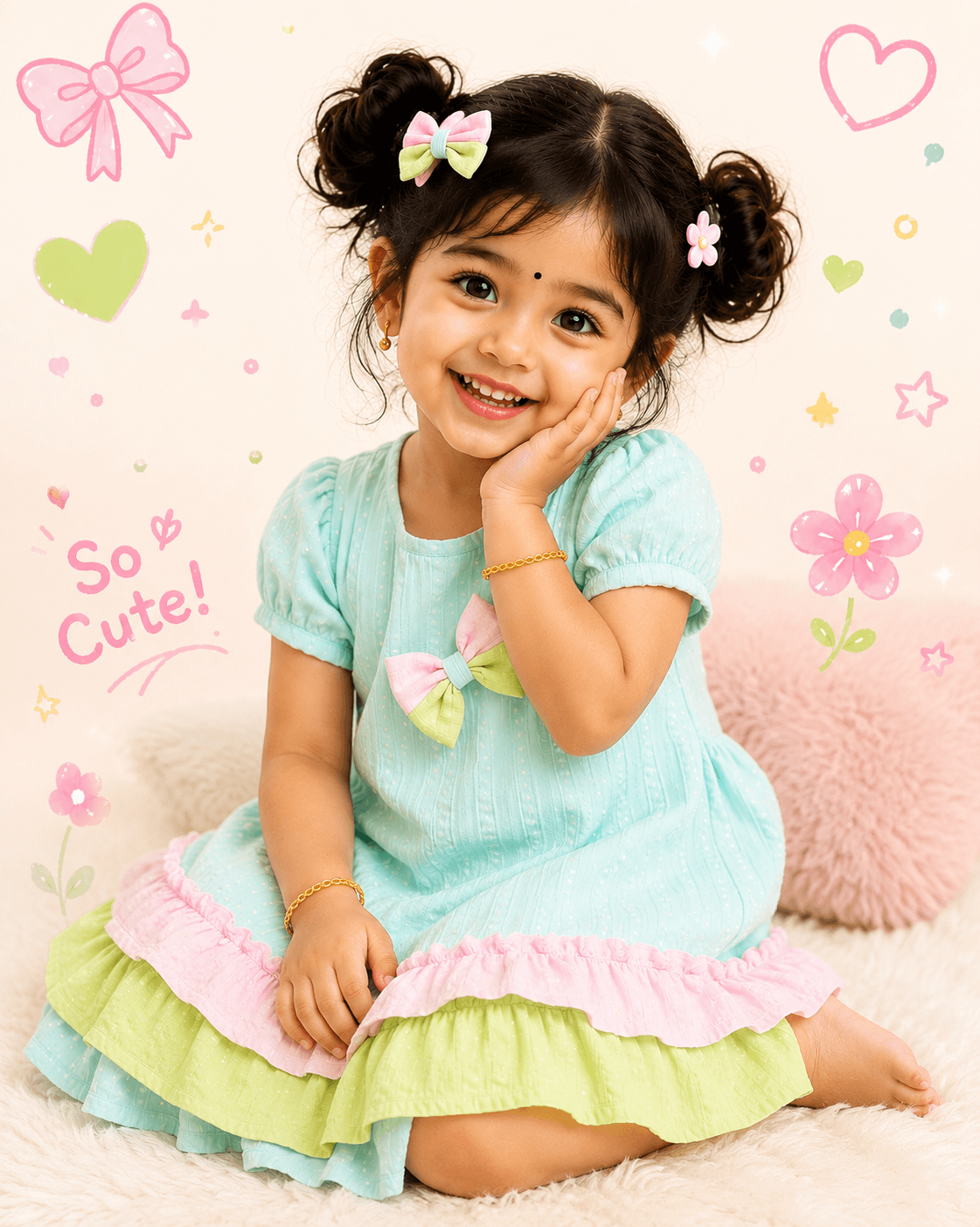 Frock SS (Fusion )- Half Sleeve 